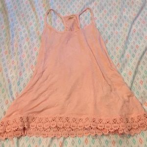 Hollister lace tank